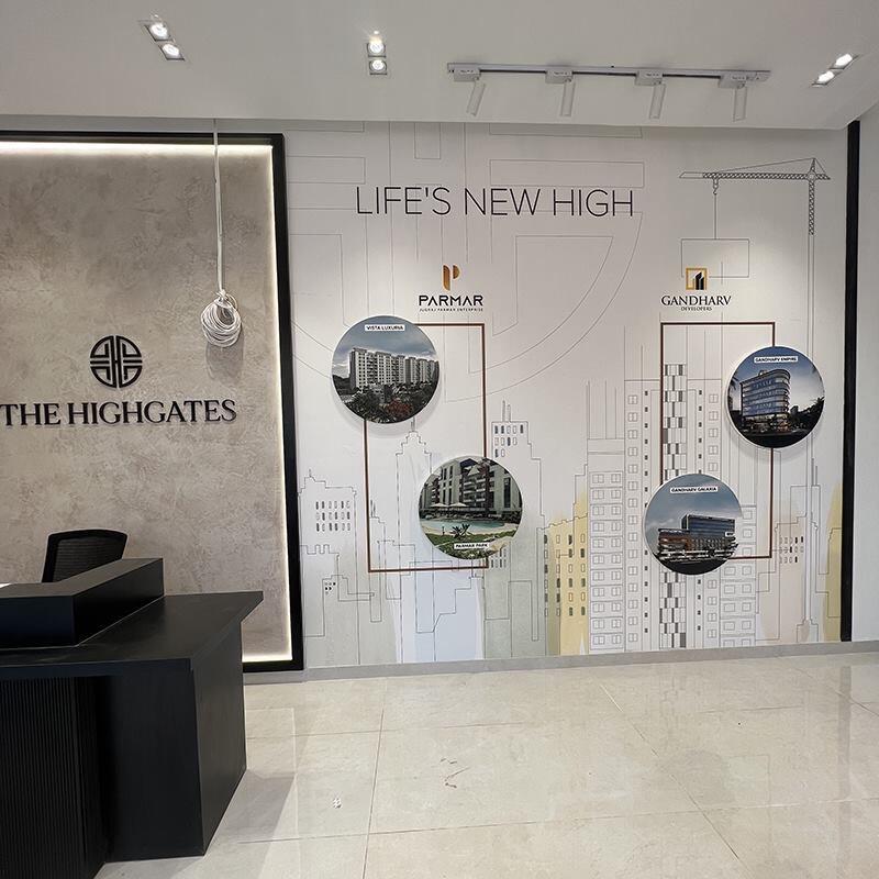 Highgates wallpaper installation